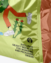 Metallic Food Bag Mockup