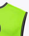 Safety Vest Mockup - Back View