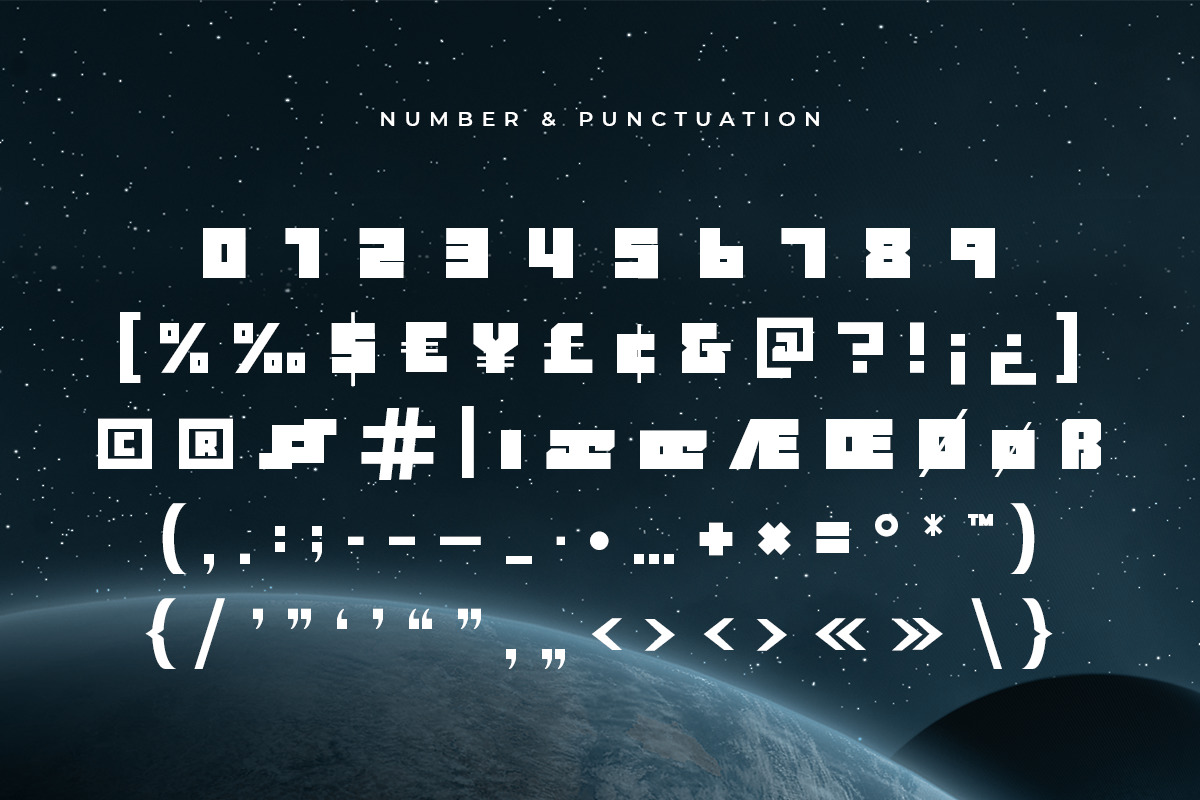 Eclipse - Modern Sci-fi Font Eclipse - Modern Sci-fi Font
