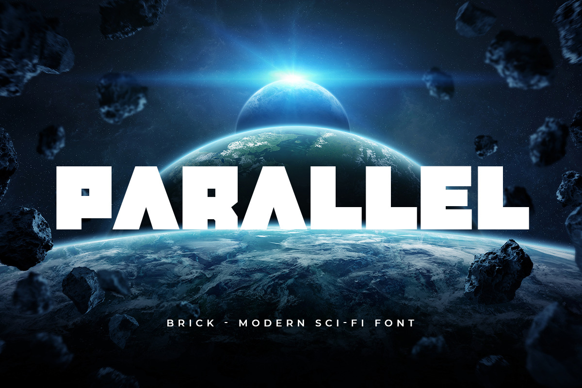 Eclipse - Modern Sci-fi Font Eclipse - Modern Sci-fi Font