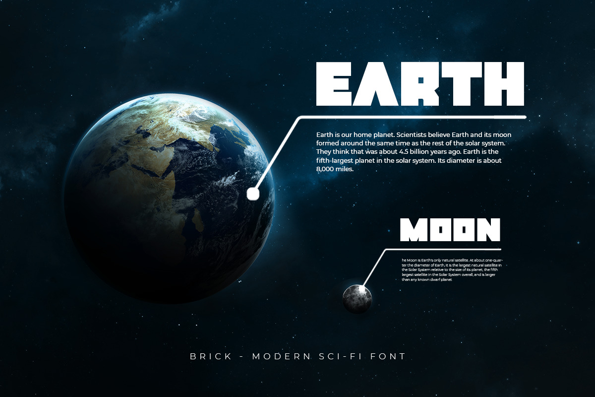Eclipse - Modern Sci-fi Font Eclipse - Modern Sci-fi Font