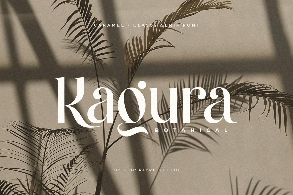 Caramel - Classy serif Font Caramel - Classy serif Font