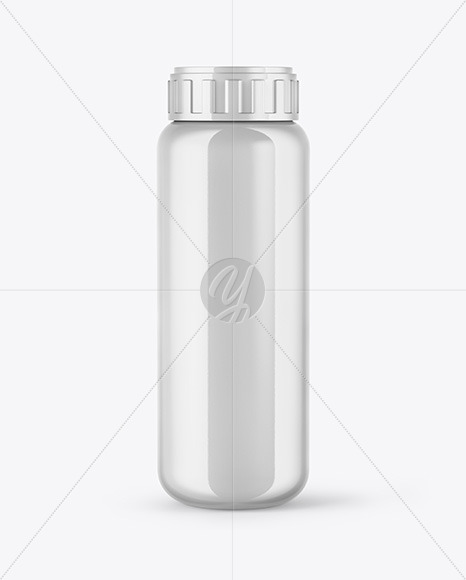 Glossy Fertilizer Bottle Mockup
