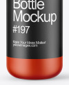 Matte Fertilizer Bottle Mockup