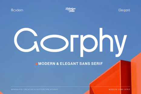 Gorphy Modern & Elegant Sans Serif - San