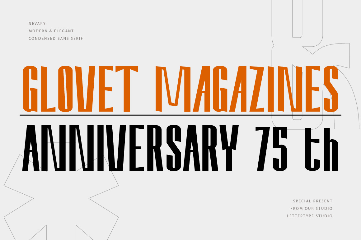 Nevary Modern & Elegant Sans Serif Family Nevary Modern & Elegant Sans Serif Family