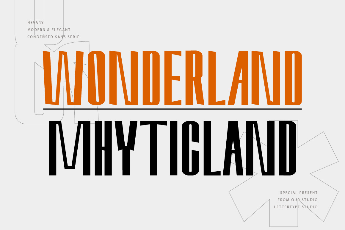 Nevary Modern & Elegant Sans Serif Family Nevary Modern & Elegant Sans Serif Family