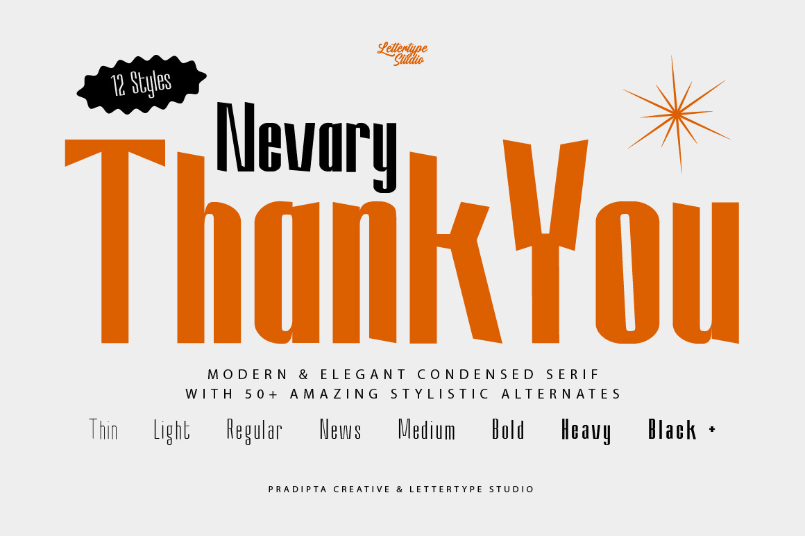 Nevary Modern & Elegant Sans Serif Family Nevary Modern & Elegant Sans Serif Family