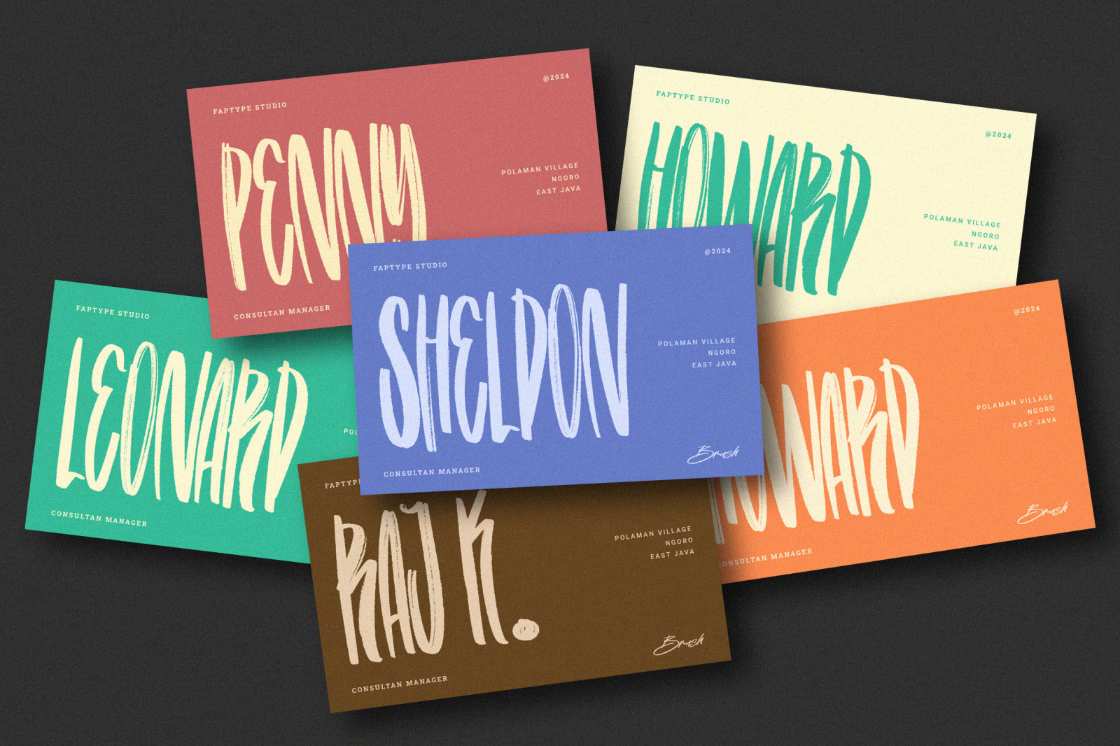 Compact Brush | Condensed Brush Font Compact Brush | Condensed Brush Font