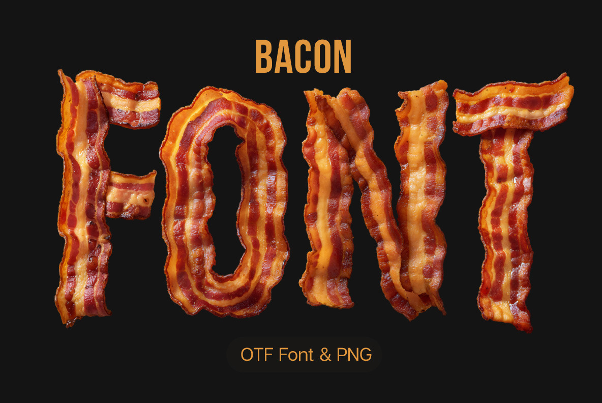 Bacon Font Bacon Font