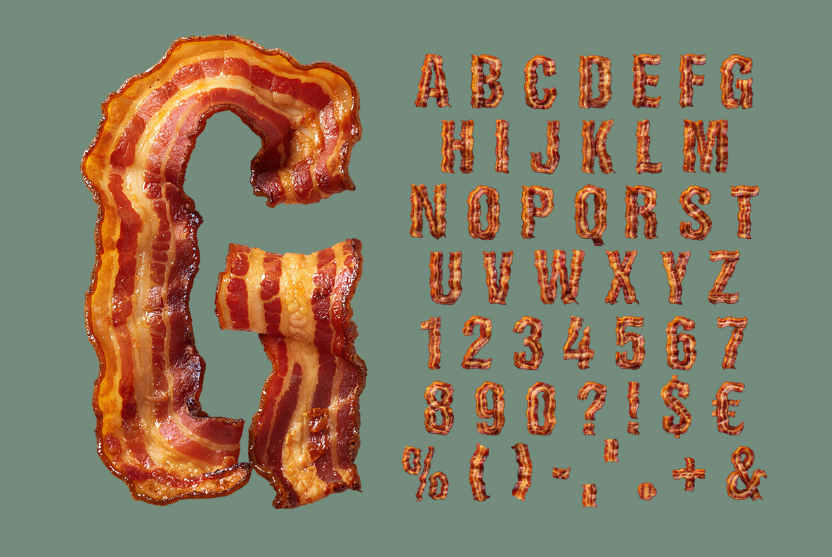 Bacon Font Bacon Font