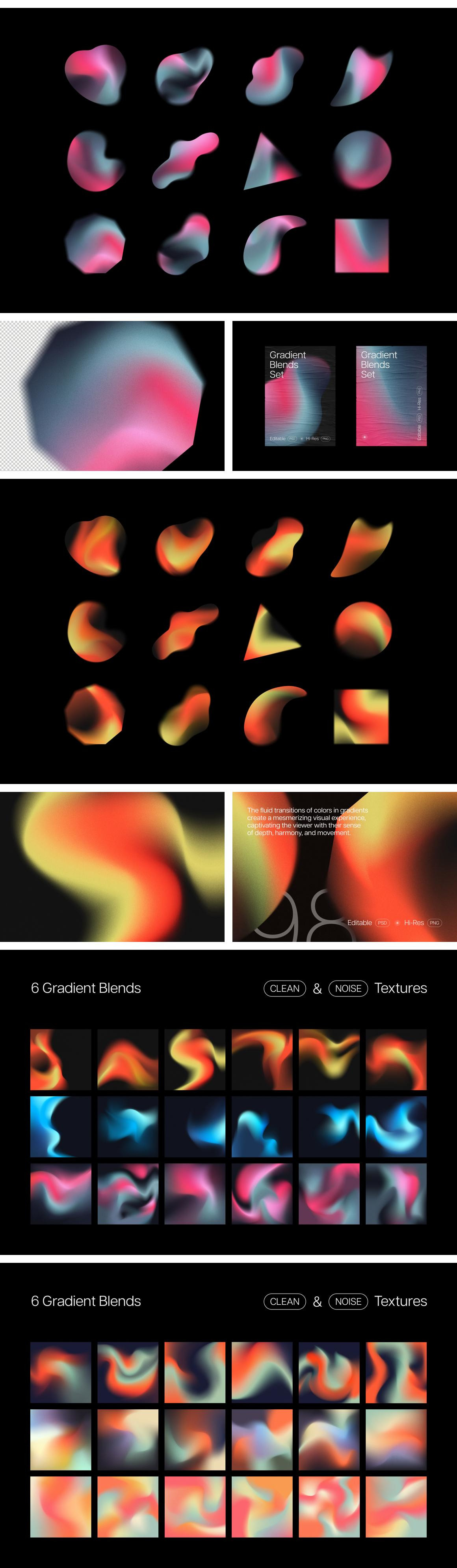 Gradient Shapes Collection Gradient Shapes Collection