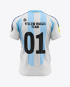 Soccer Jersey Mockup - Back View