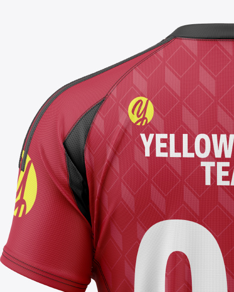 Soccer Jersey Mockup - Back View