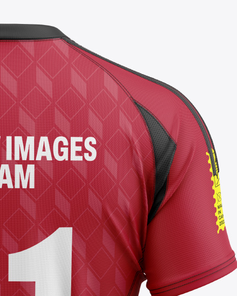 Soccer Jersey Mockup - Back View