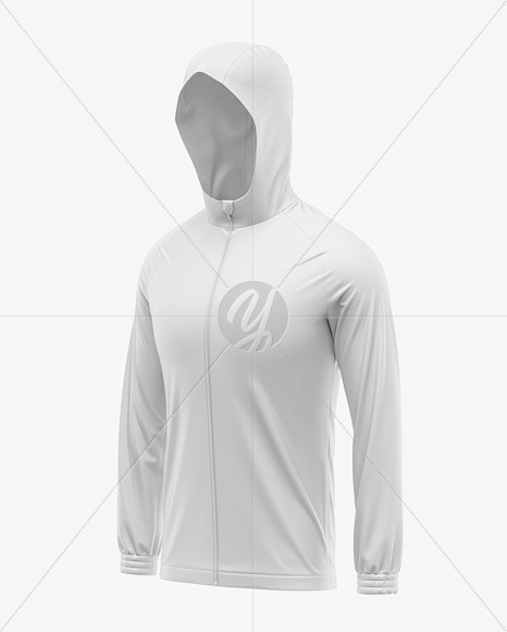 Hooded All Weather Jacket Mockup