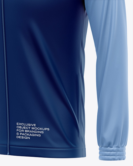 Hooded All Weather Jacket Mockup
