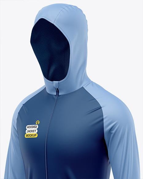 Hooded All Weather Jacket Mockup
