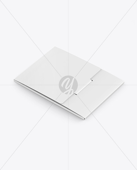 Closed Matte Envelope Mockup