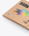 Closed Kraft Paper Envelope Mockup