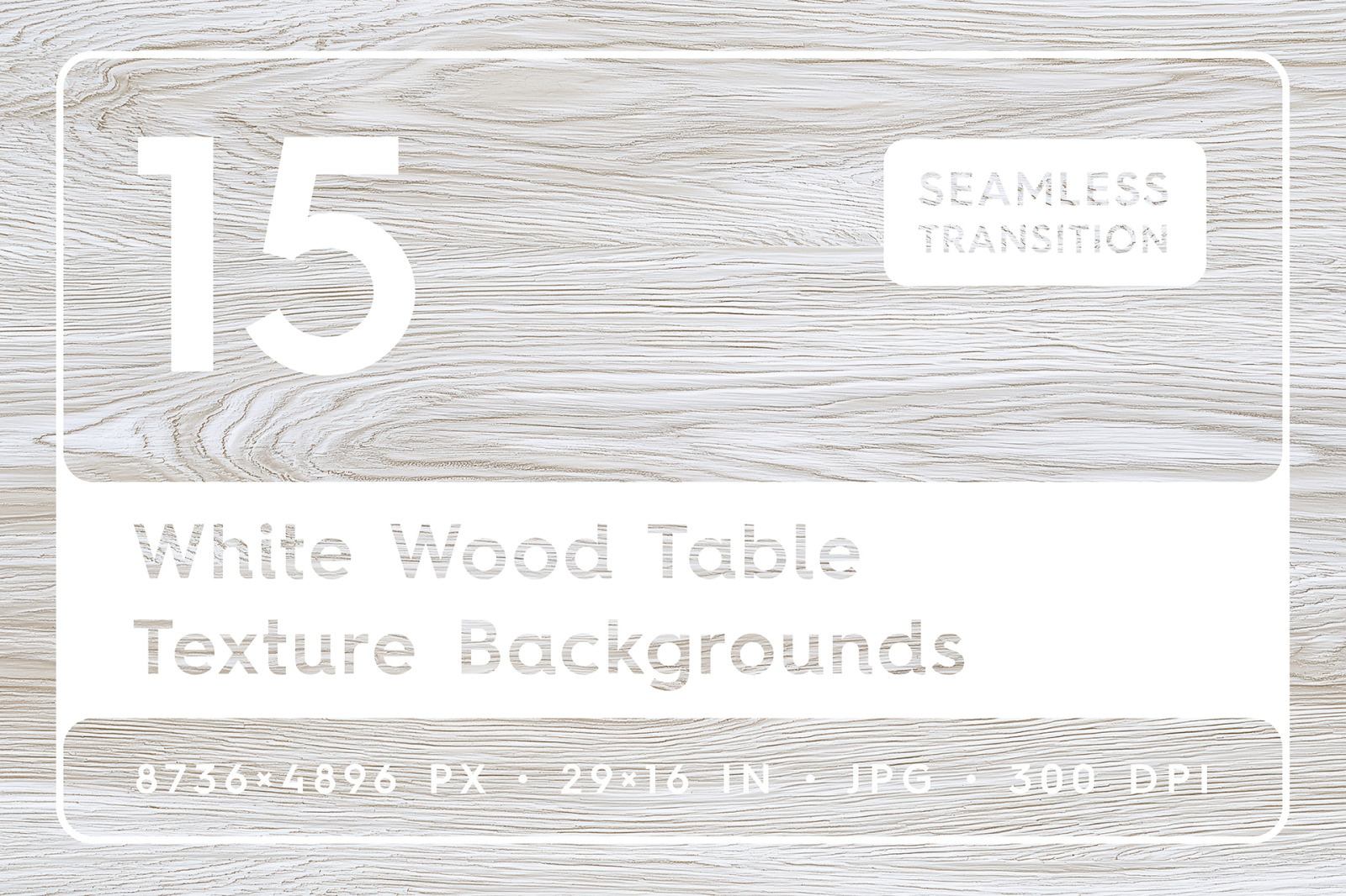 15 White Wood Table Texture Backgrounds