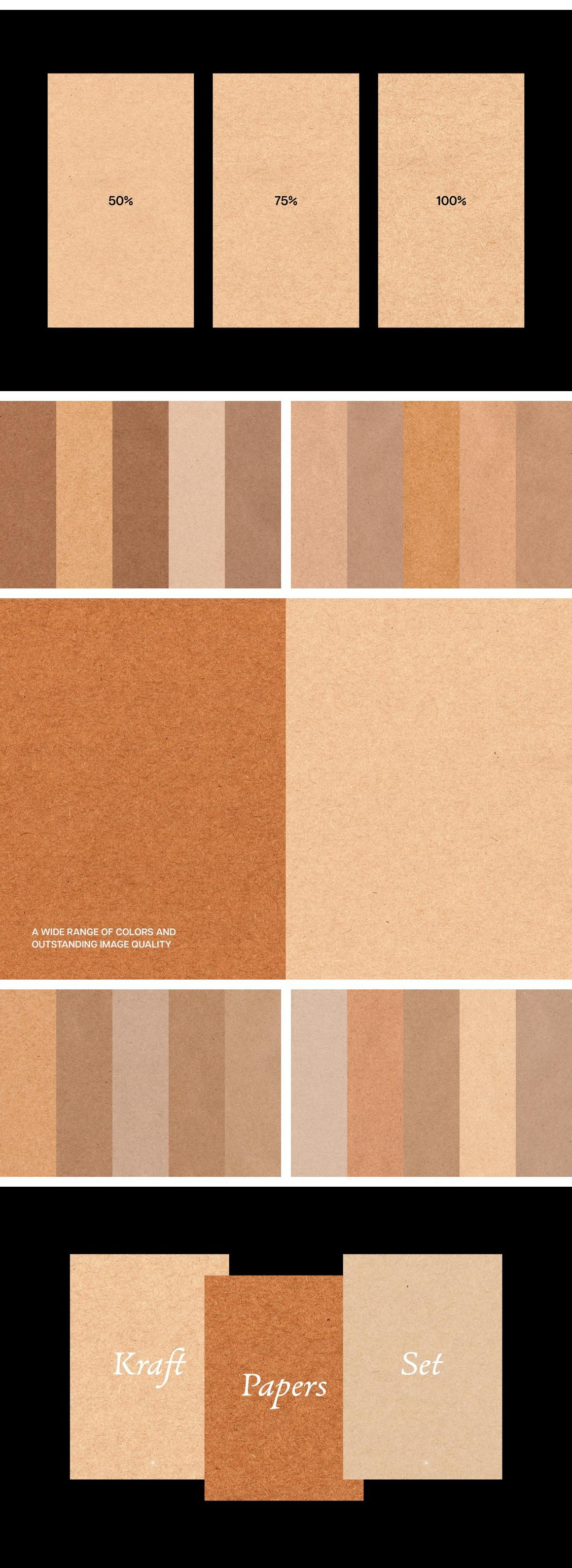 Kraft Paper Textures Kraft Paper Textures