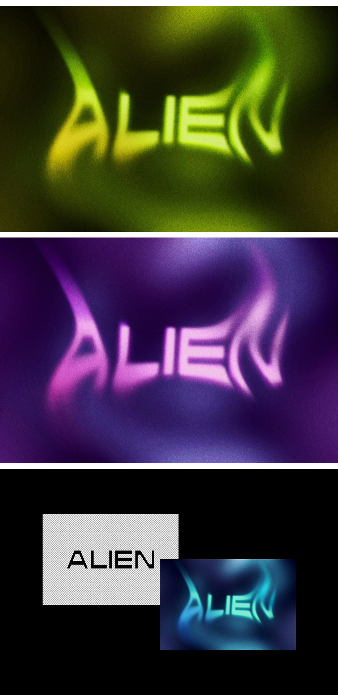 Mystery Alien Text Effect Mystery Alien Text Effect