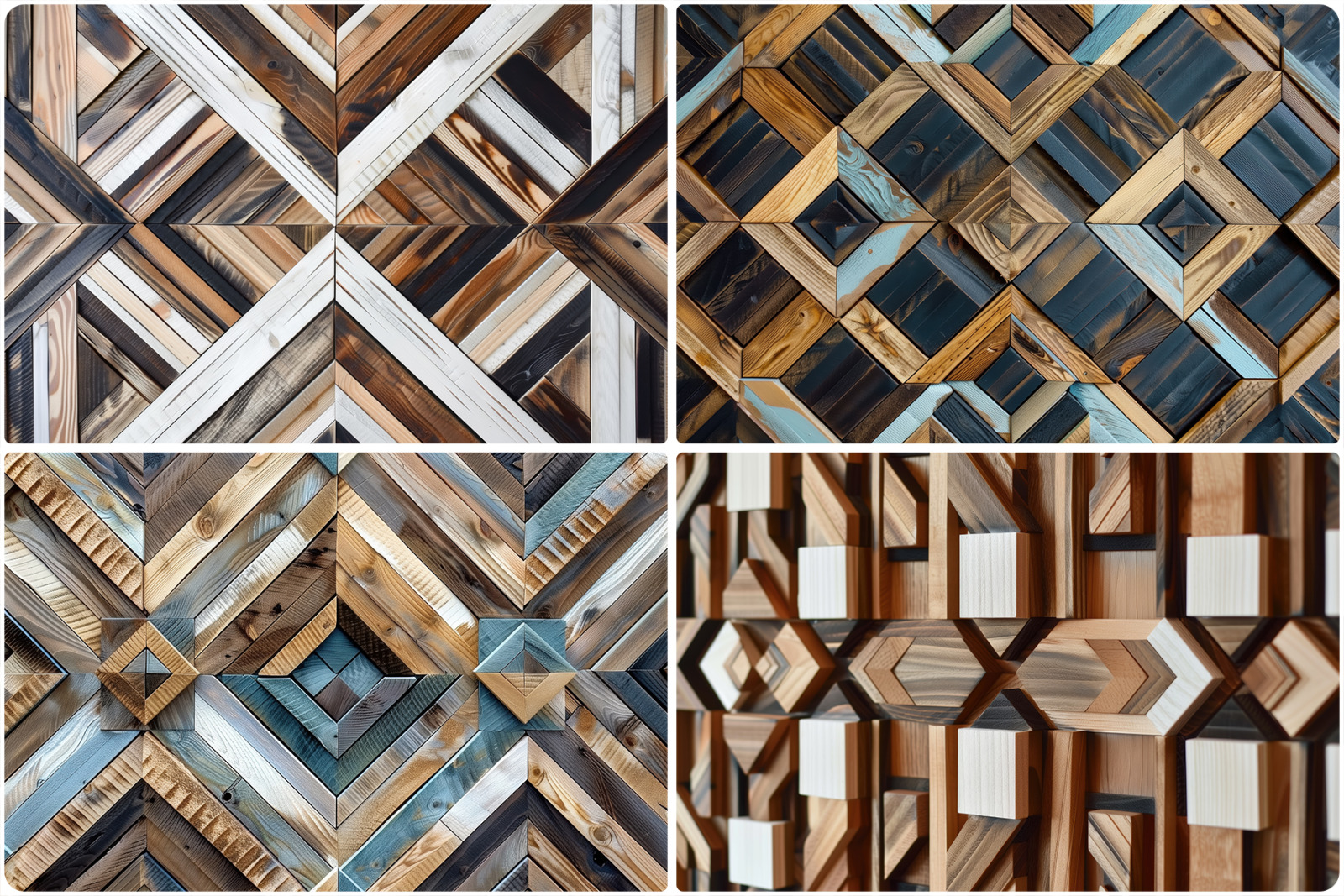 20 Wood Mosaic Art Texture Backgrounds 20 Wood Mosaic Art Texture Backgrounds