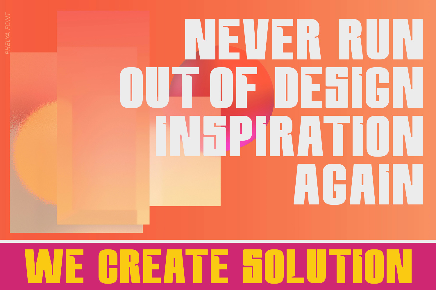 Phelya Display Font Phelya Display Font