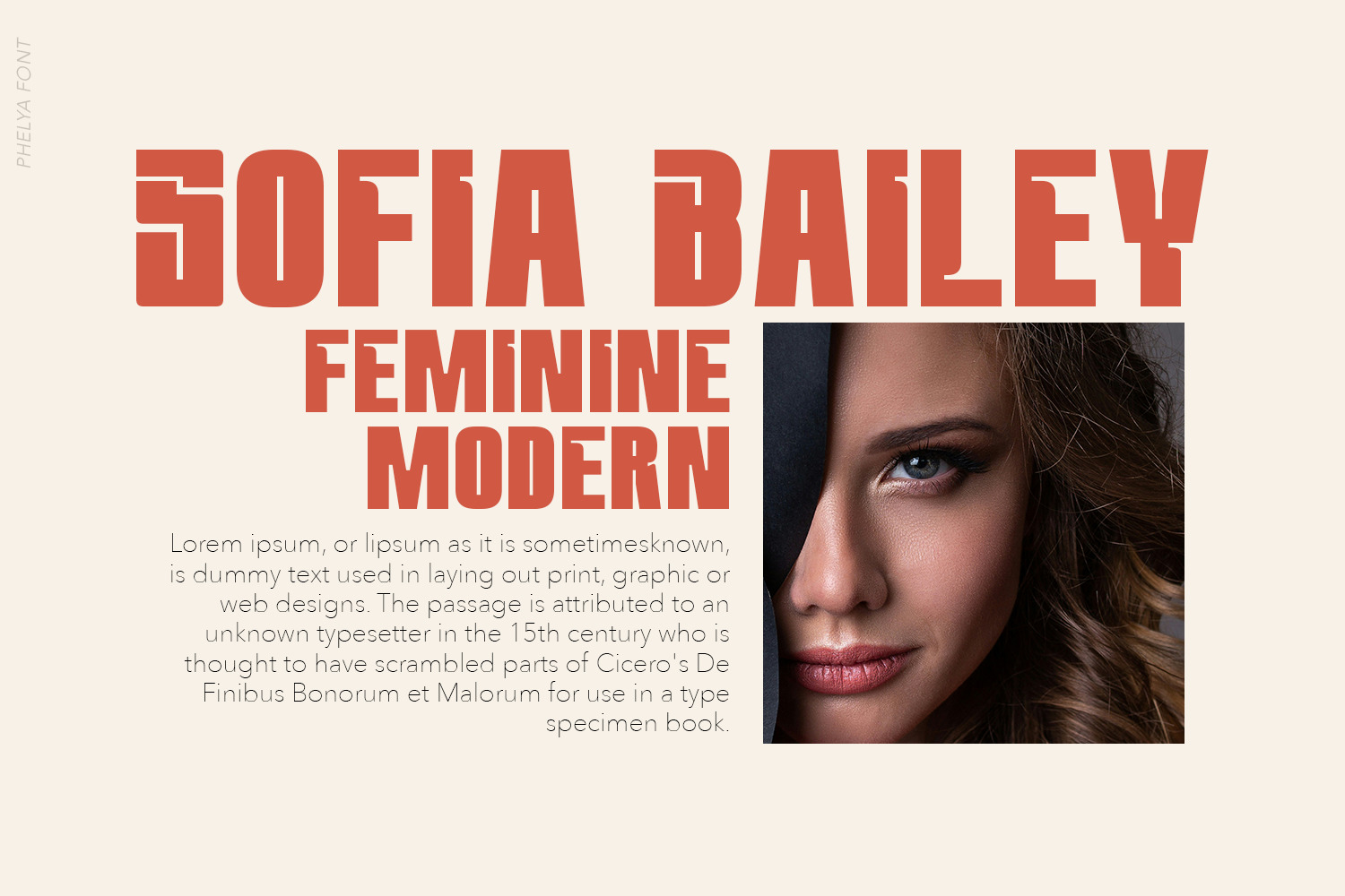 Phelya Display Font Phelya Display Font