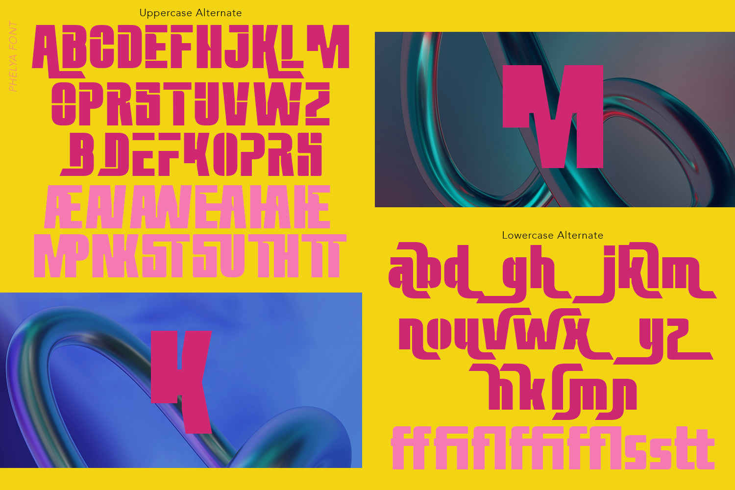 Phelya Display Font Phelya Display Font