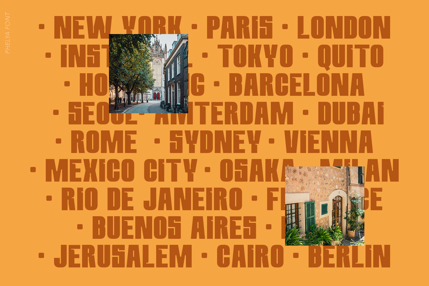Phelya Display Font Phelya Display Font