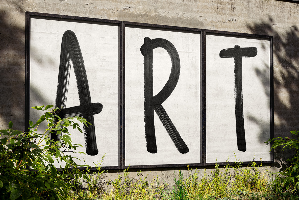 Paintbrush Flow Font Paintbrush Flow Font