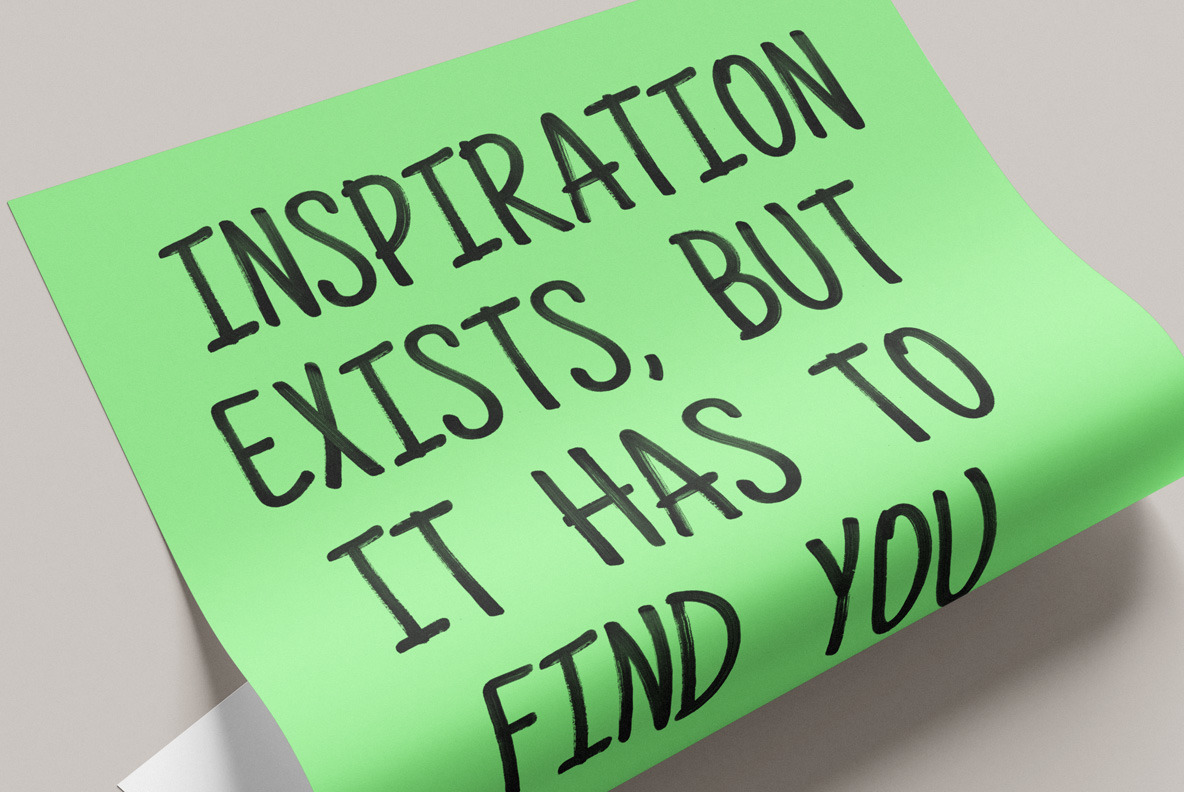 Paintbrush Flow Font Paintbrush Flow Font