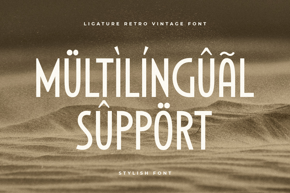 Stylish - Unique Ligature Font Stylish - Unique Ligature Font