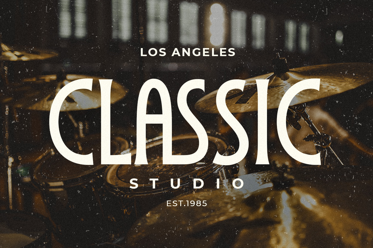 Stylish Serif - Ligature Retro Vintage Serif