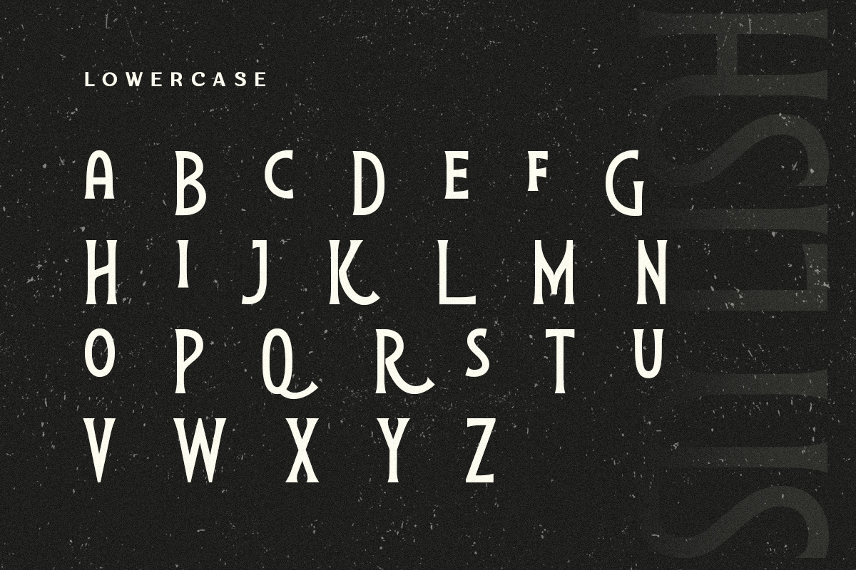 Stylish Serif - Ligature Retro Vintage Serif