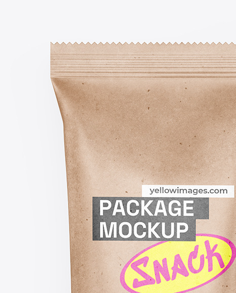 Kraft Snack Package Mockup