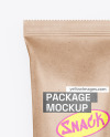 Kraft Snack Package Mockup