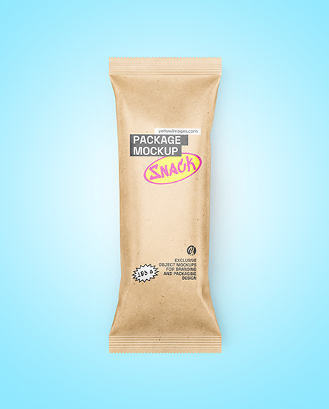 Kraft Snack Package Mockup