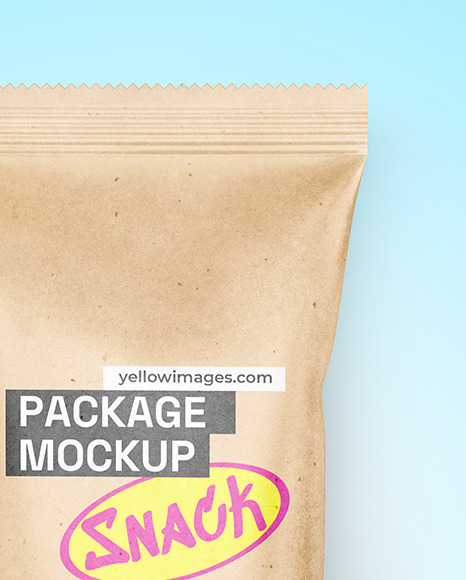Kraft Snack Package Mockup