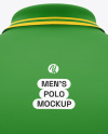 Men's Long Sleeve Polo Shirt Mockup
