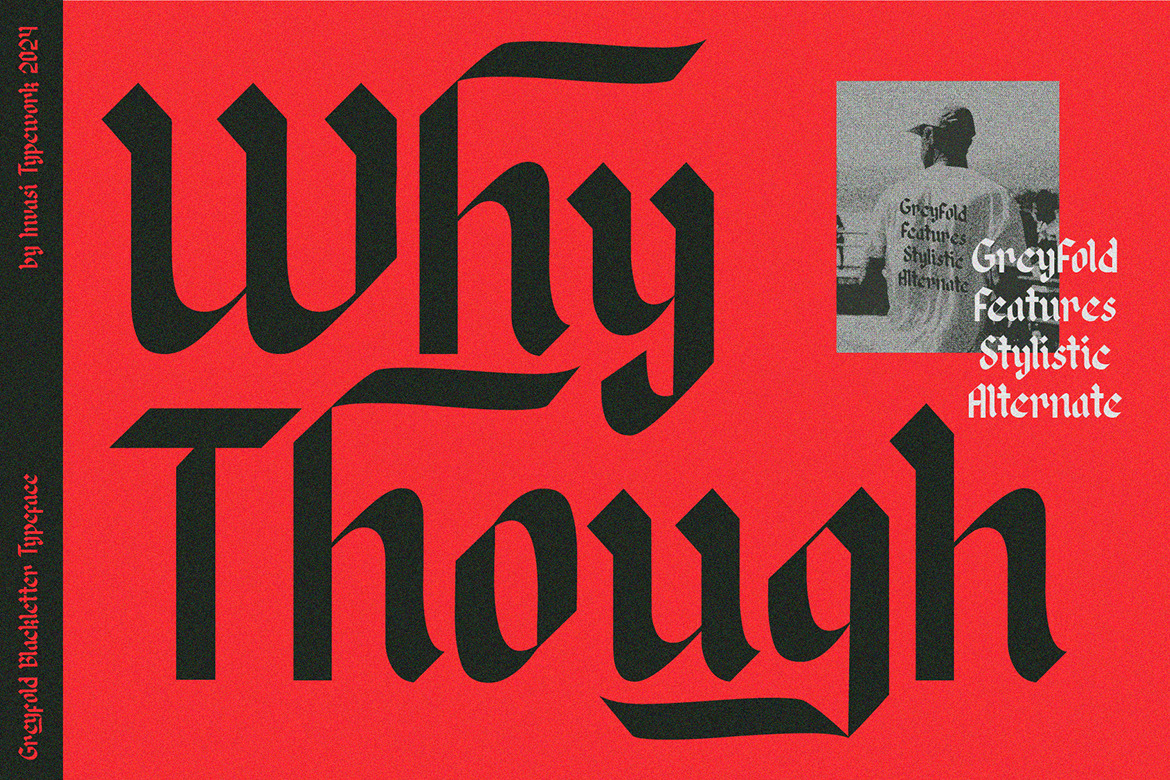 Greyfold - Modern Blackletter Greyfold - Modern Blackletter
