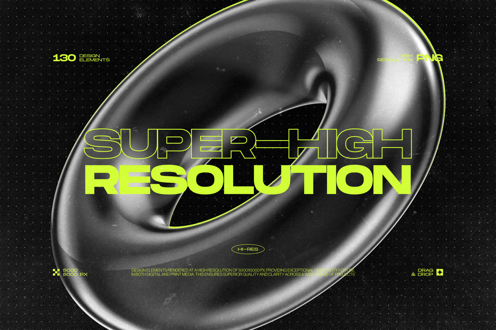 130 Black 3D Elements Collection Vol.1 130 Black 3D Elements Collection Vol.1
