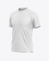 Soccer Jersey Mockup - Half Side View