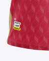 Soccer Jersey Mockup - Half Side View