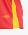 Soccer Jersey Mockup - Half Side View