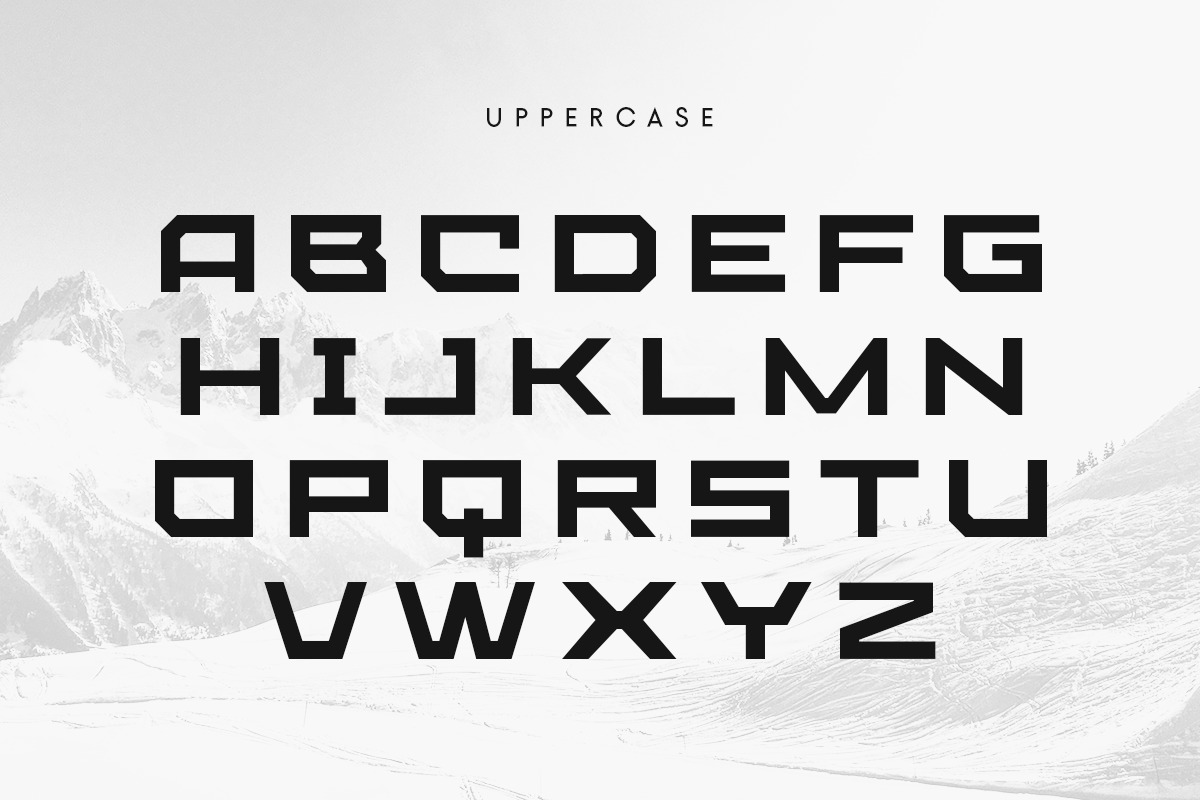 Engine - Sport Modern Font