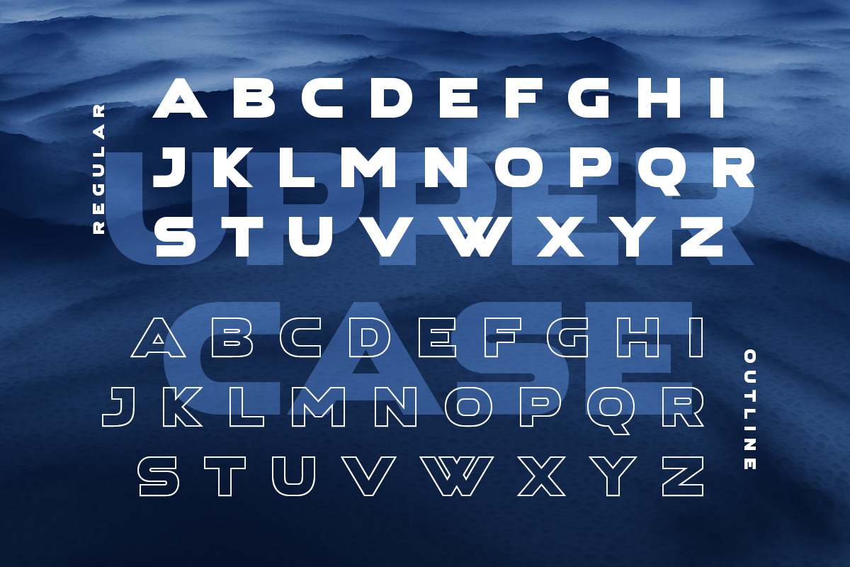 Aerospace - Modern Sci-fi Font