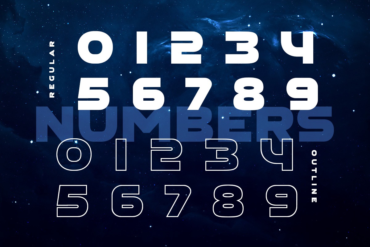 Aerospace - Modern Sci-fi Font
